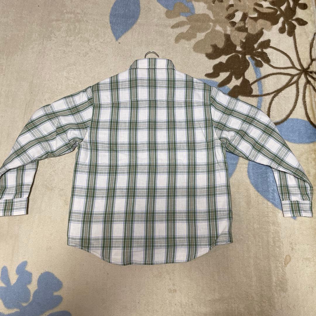 や*み様 STUSSY LAU PLAID SHIRT JACKET OFF W