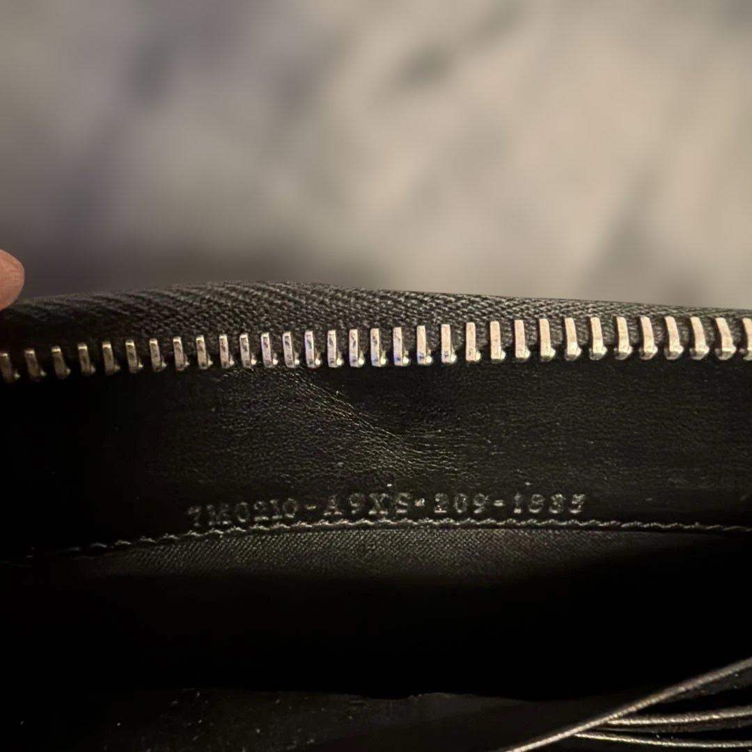 Fendi 長財布 ブラック/レッド