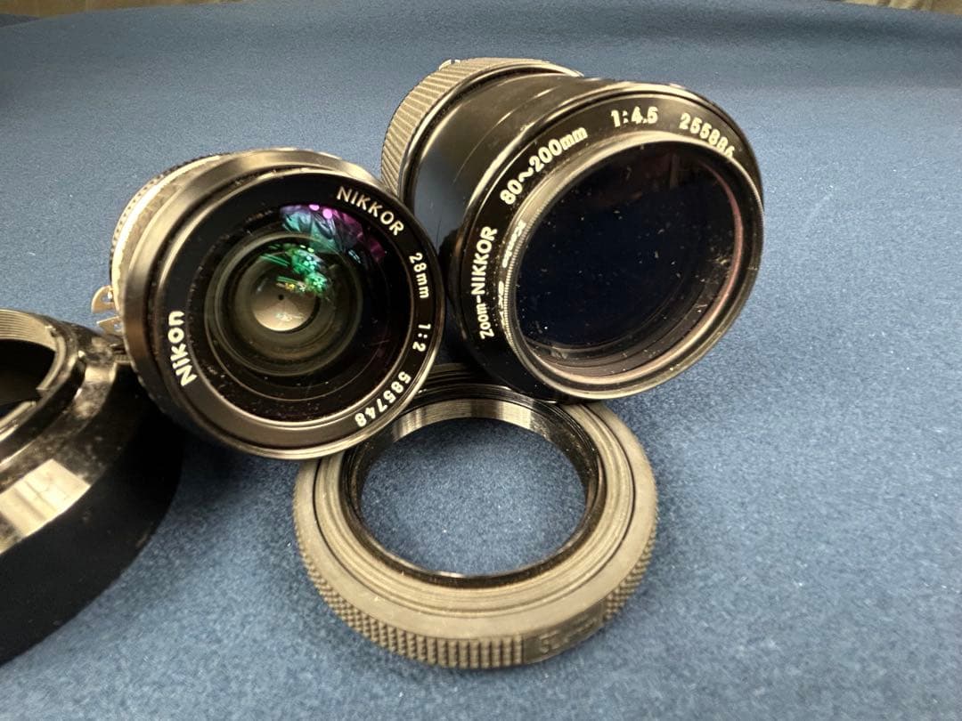 Nikon F3 HP NIKKOR 50mm 1:1.2 、28mm 1:2