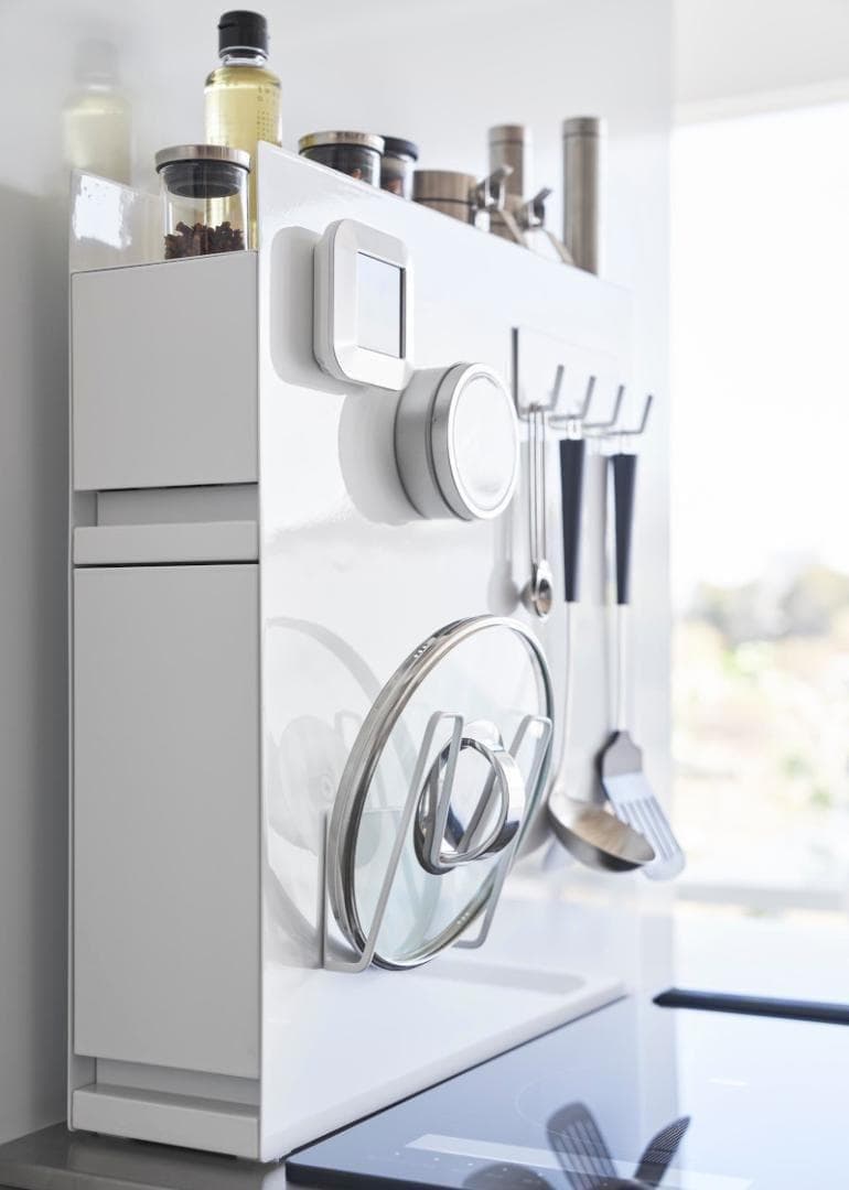 tower 隠せる調味料ラック ホワイト 山崎実業 4334 タワー おしゃれ