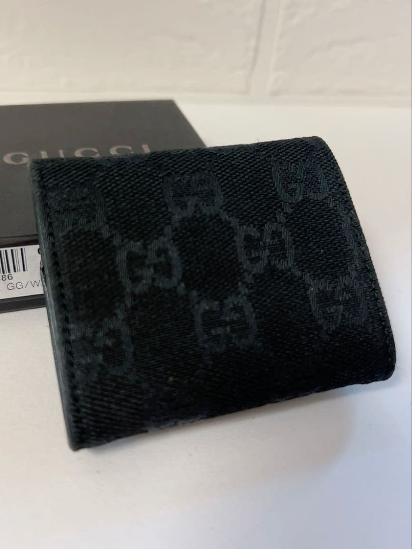 グッチ　GUCCI ケース　小銭入れ　ブラック　男女兼用　未使用品