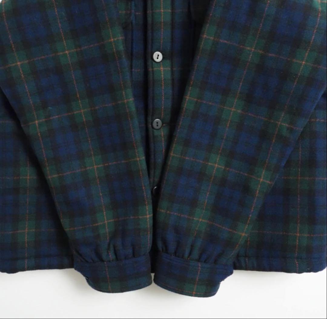 d*s様 ペンドルトン　ウールジャケット　CPOジャケット　チェック柄　グリーン