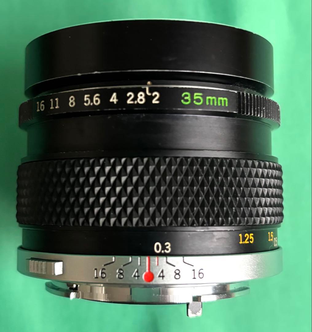 ★OLYMPUS オールドレンズ 広角レンズ 35mm F2