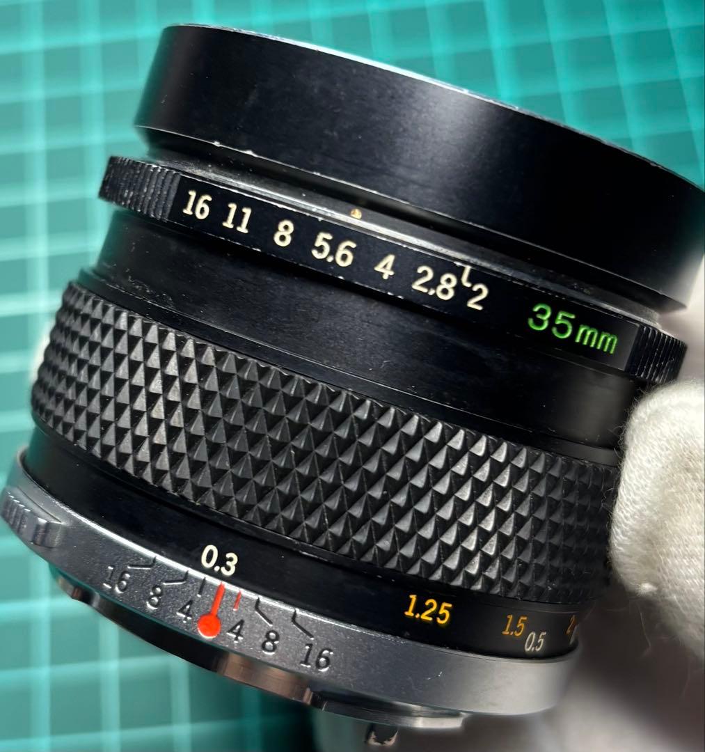 ★OLYMPUS オールドレンズ 広角レンズ 35mm F2