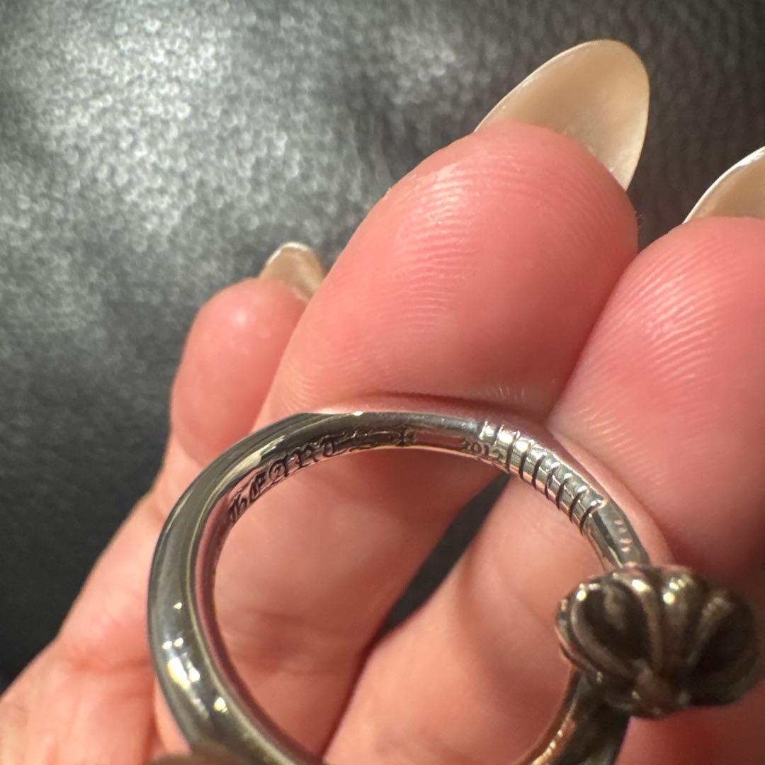 クロムハーツ！釘リング！ネイルリング　美品！シルバー！CHROME HEARTS