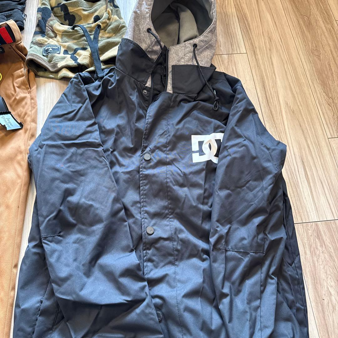 【DC】【VESP】【BURTON】スノーボードウェア９点セット