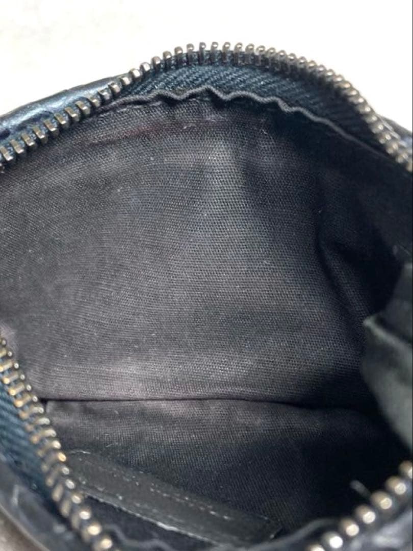 美品 ボッテガヴェネタ イントレチャート パテントレザー パイソン ケース