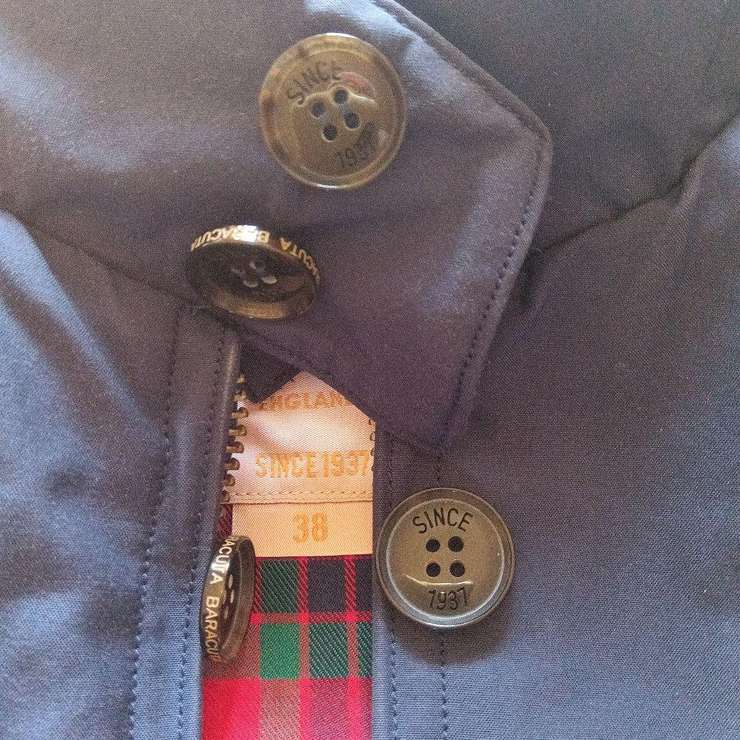 バラクータG9　サイズ38　ネイビー·イングランド