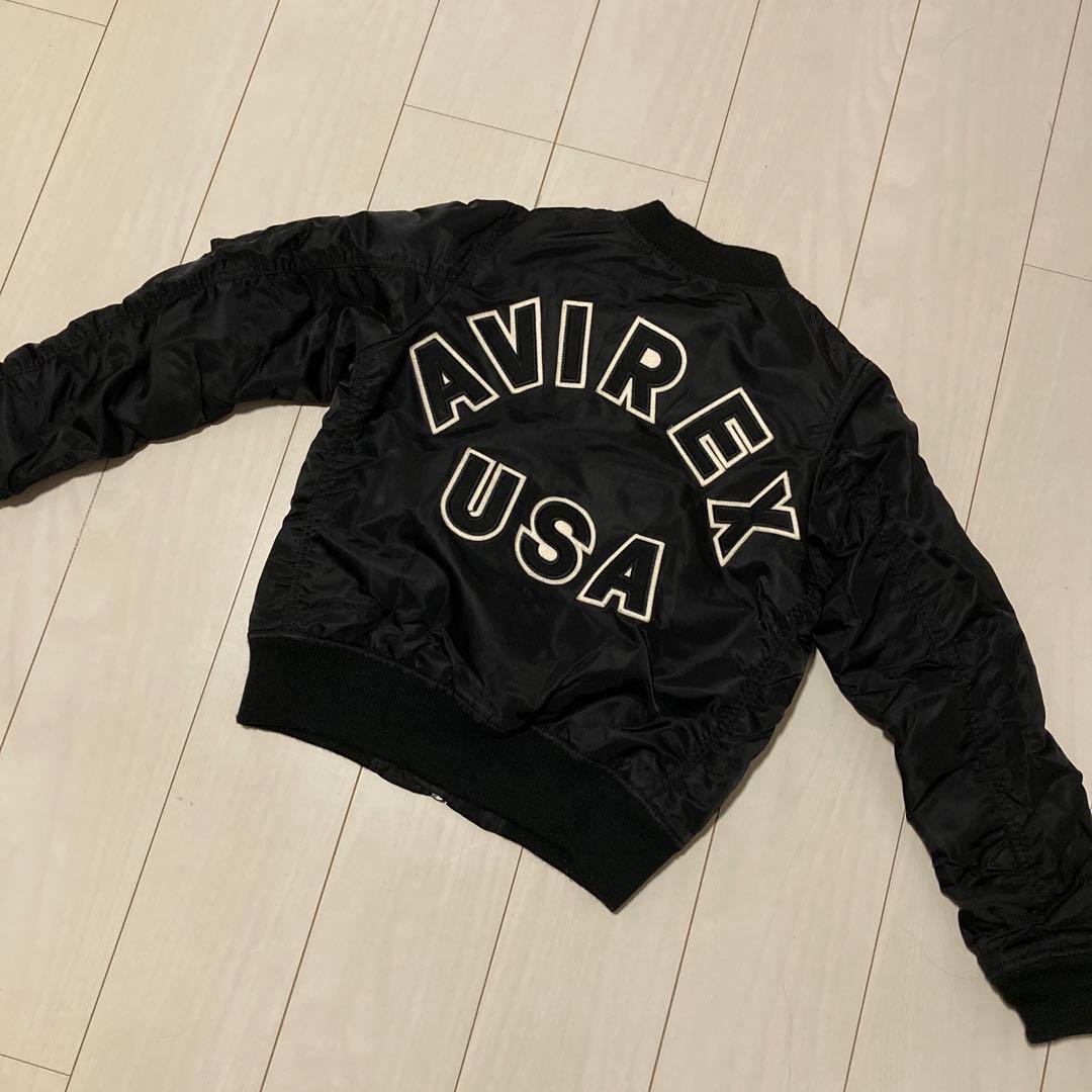 早い者勝ち！AVILEX / バックロゴ刺繍ＭＡ－１