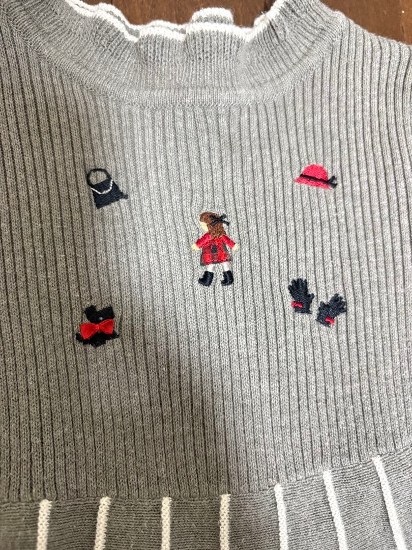 【美品】familiar ワンピース 100