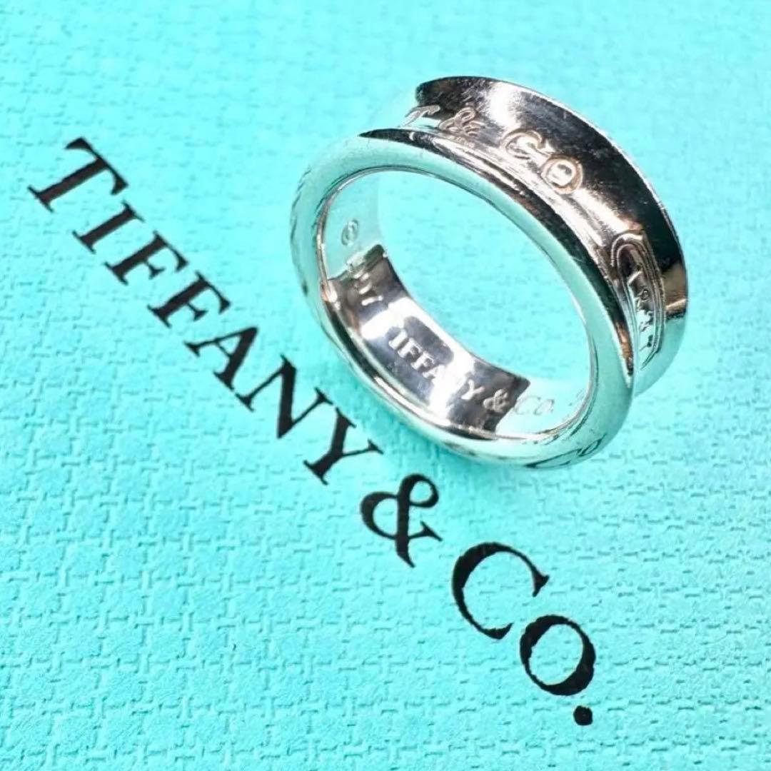 12号 ティファニー Tiffany ナロー リング SV925 シルバー