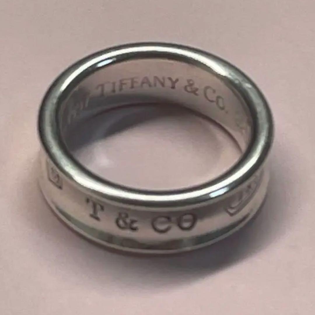 12号 ティファニー Tiffany ナロー リング SV925 シルバー