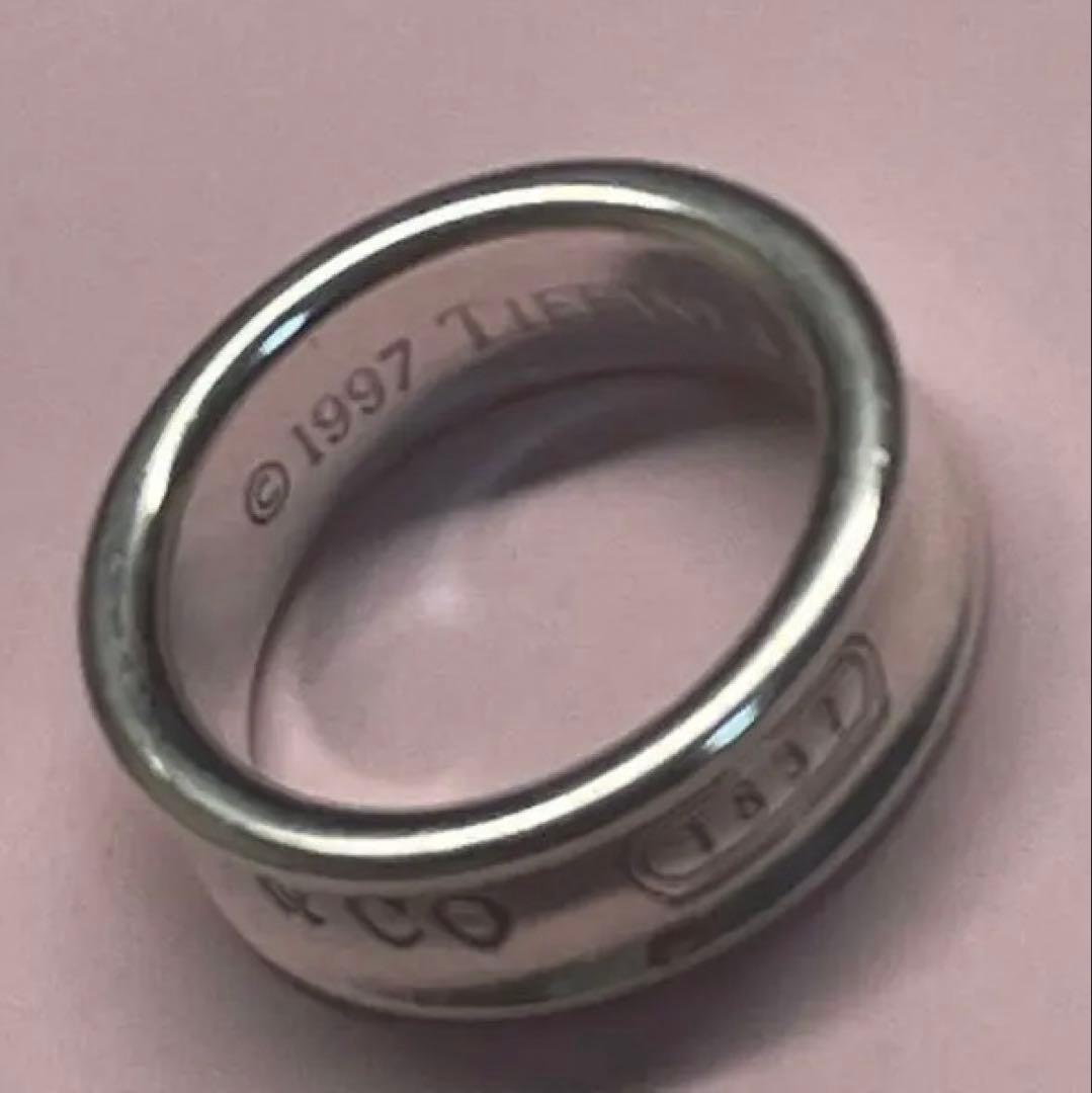 12号 ティファニー Tiffany ナロー リング SV925 シルバー