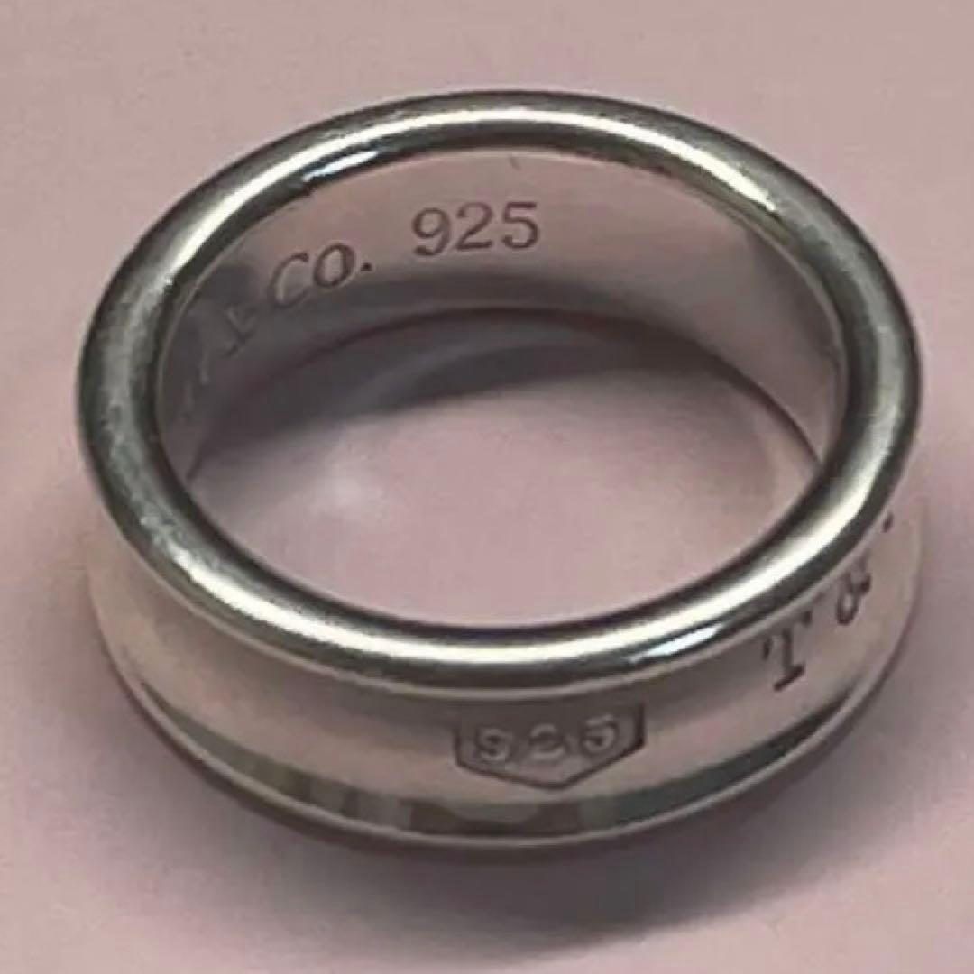 12号 ティファニー Tiffany ナロー リング SV925 シルバー