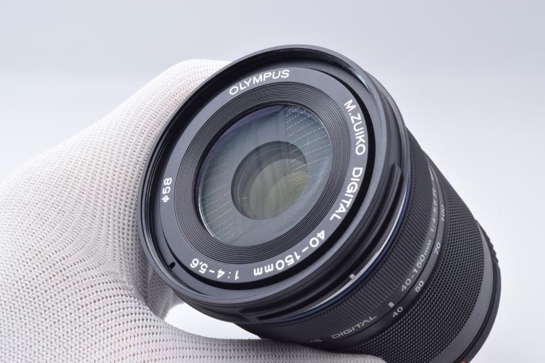 #49d 望遠 OLYMPUS M.ZUIKO 40-150mm R ブラック