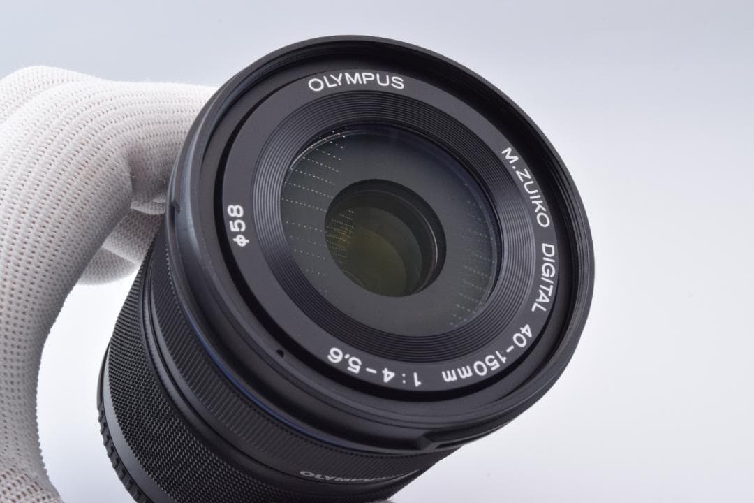 #49d 望遠 OLYMPUS M.ZUIKO 40-150mm R ブラック