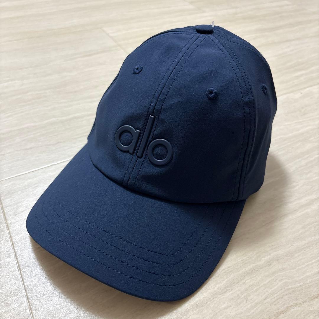 alo ネイビー 紺 ベースボールキャップ タグ付き