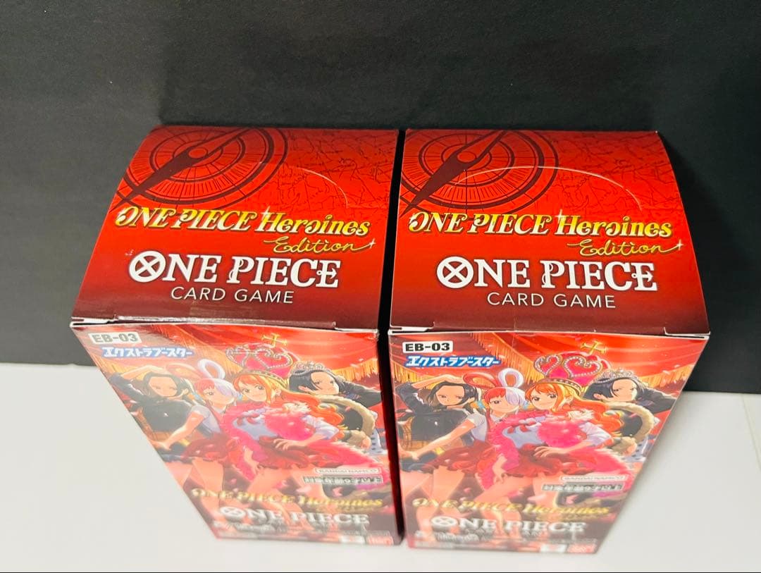 ワンピースカード Heroines Edition 未開封 テープ付き 2box