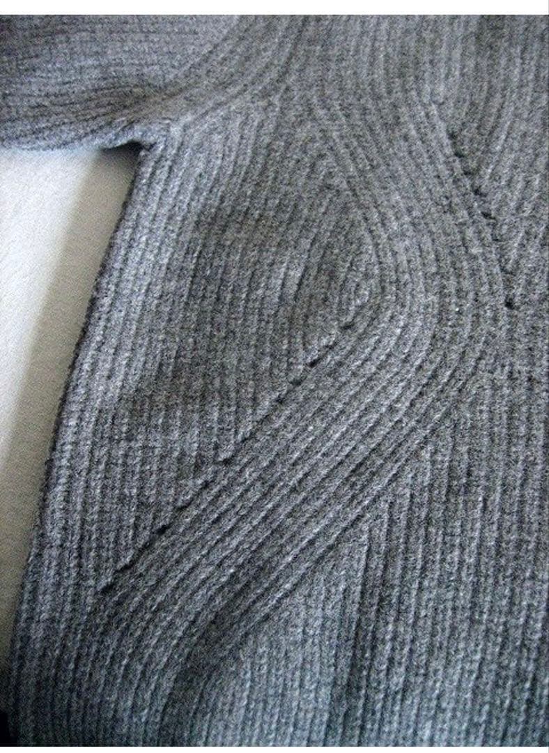 Gajess ガジェス Over Knit オーバーニット Grey 三條場夏海