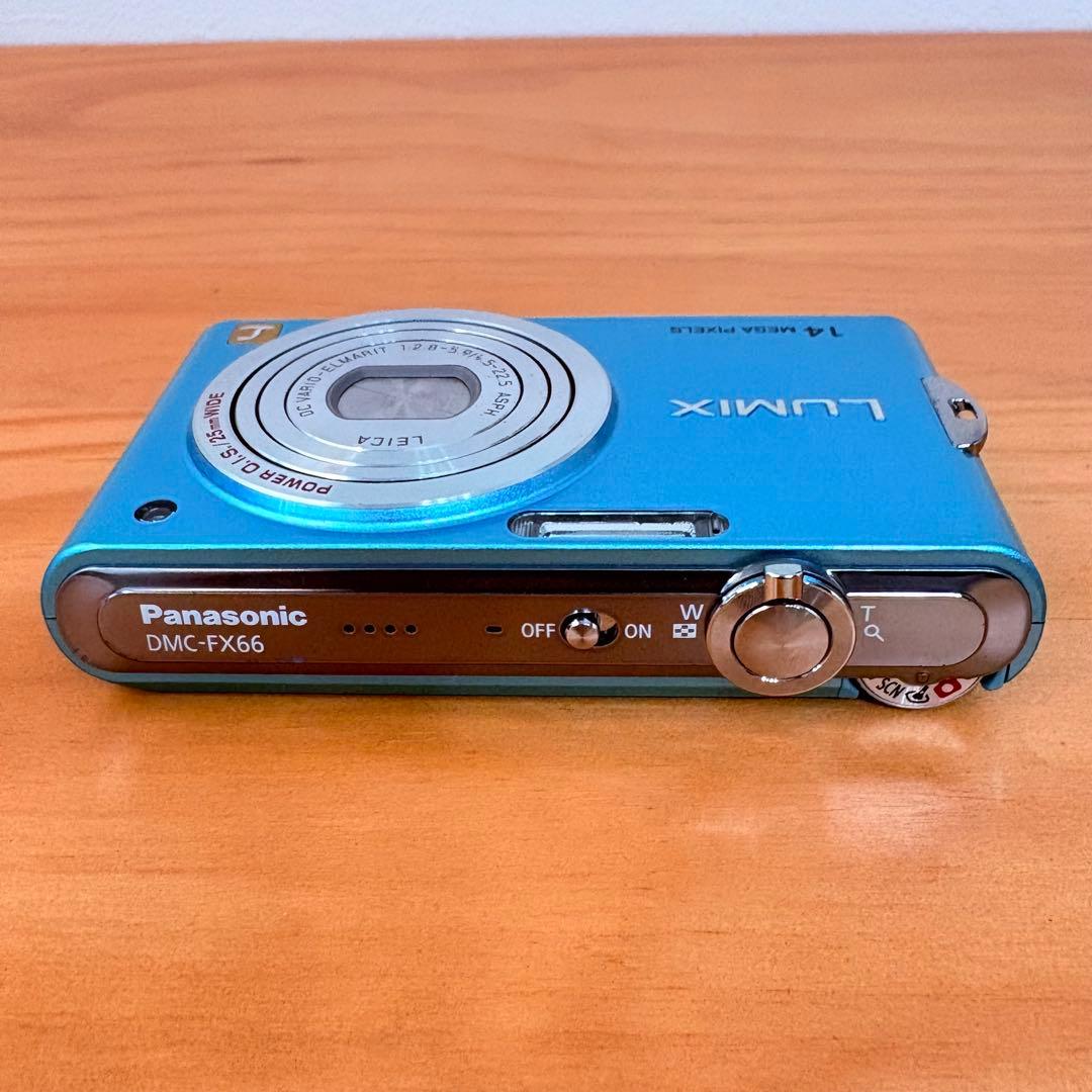 Panasonic LUMIX DMC-FX66 デジタルカメラ ※送料無料