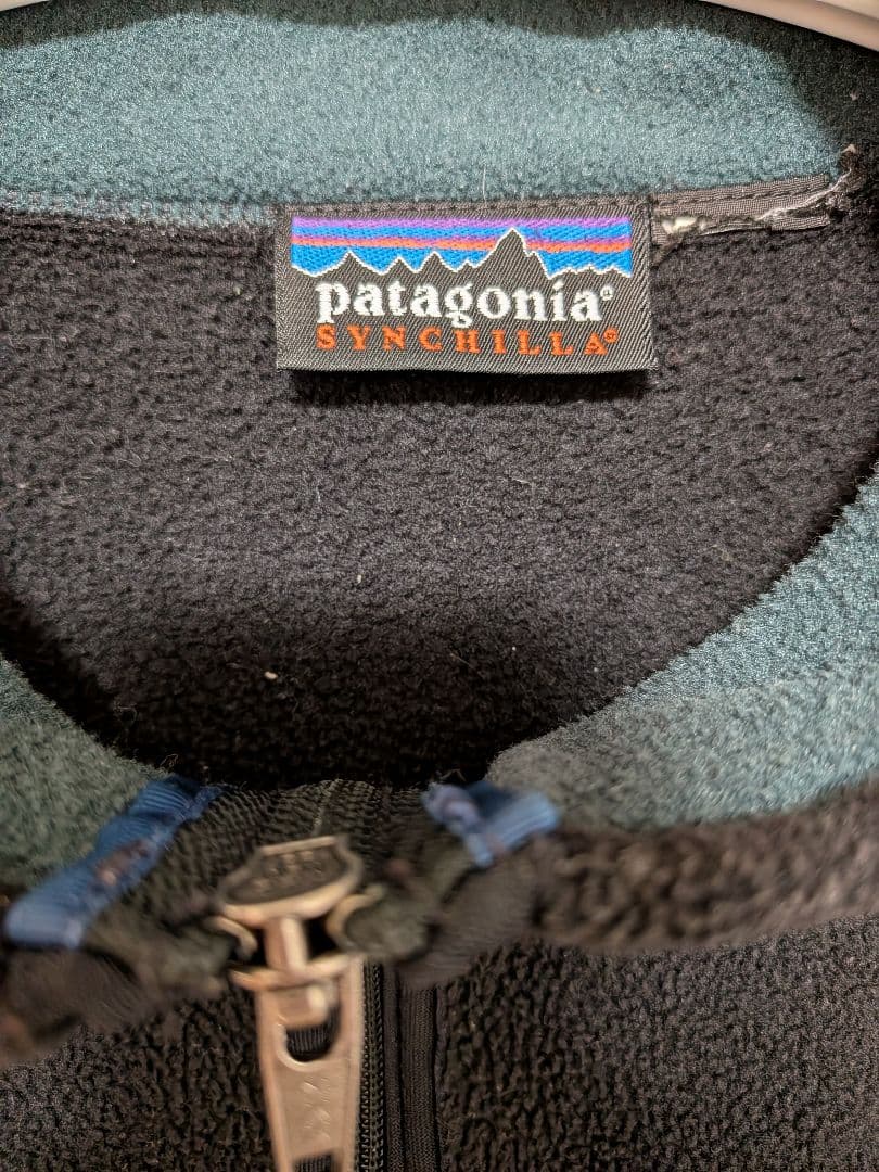 ま*う様 古着　patagonia　パタゴニア　シンチラベスト　フリースベスト