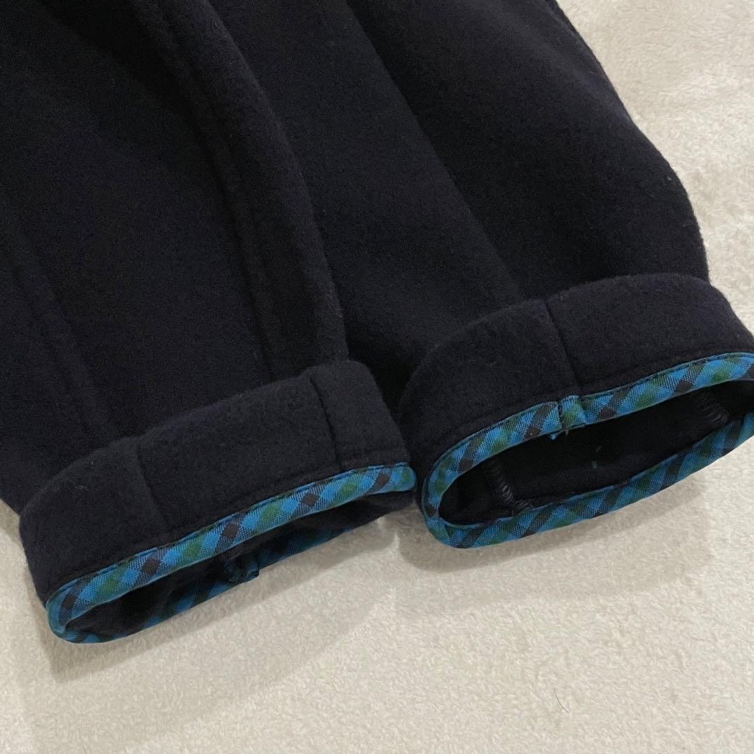 定価約6.4万円 未使用 ファミリア　ダッフルコート　現行　フード取り外し可　紺