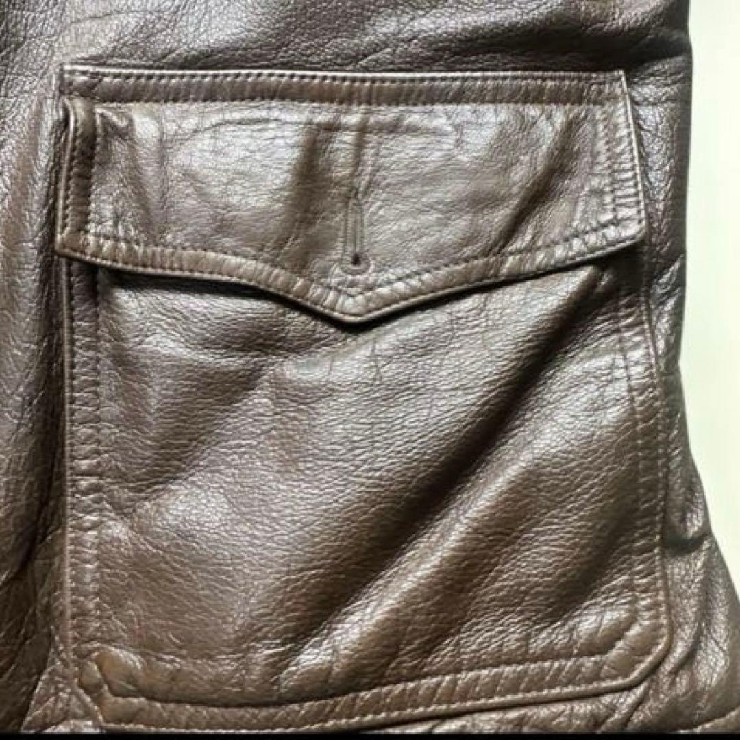 激レア　g1 フライト　レザージャケット　ロケットタロン　黒タグ　50s 60s