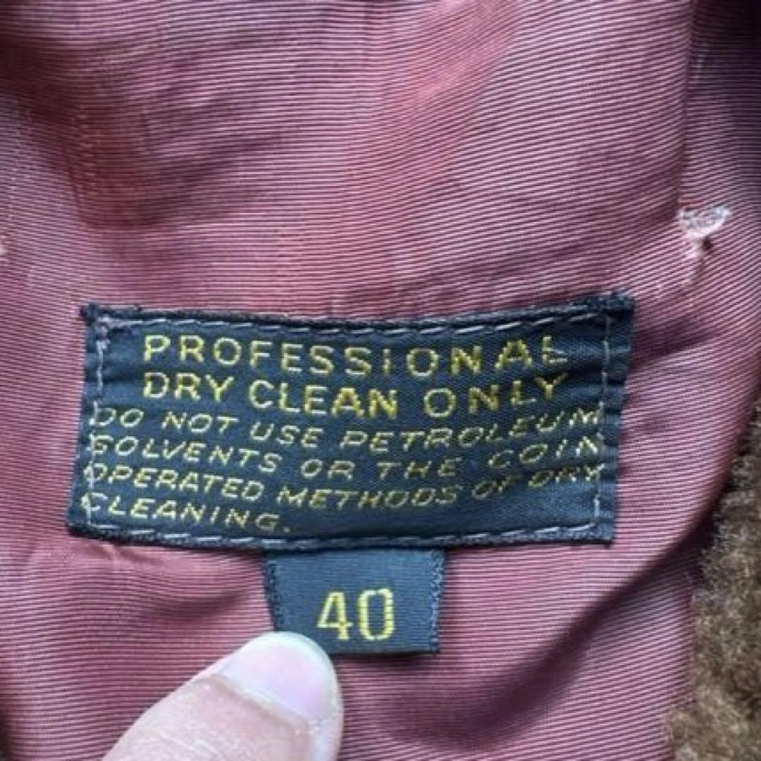 激レア　g1 フライト　レザージャケット　ロケットタロン　黒タグ　50s 60s