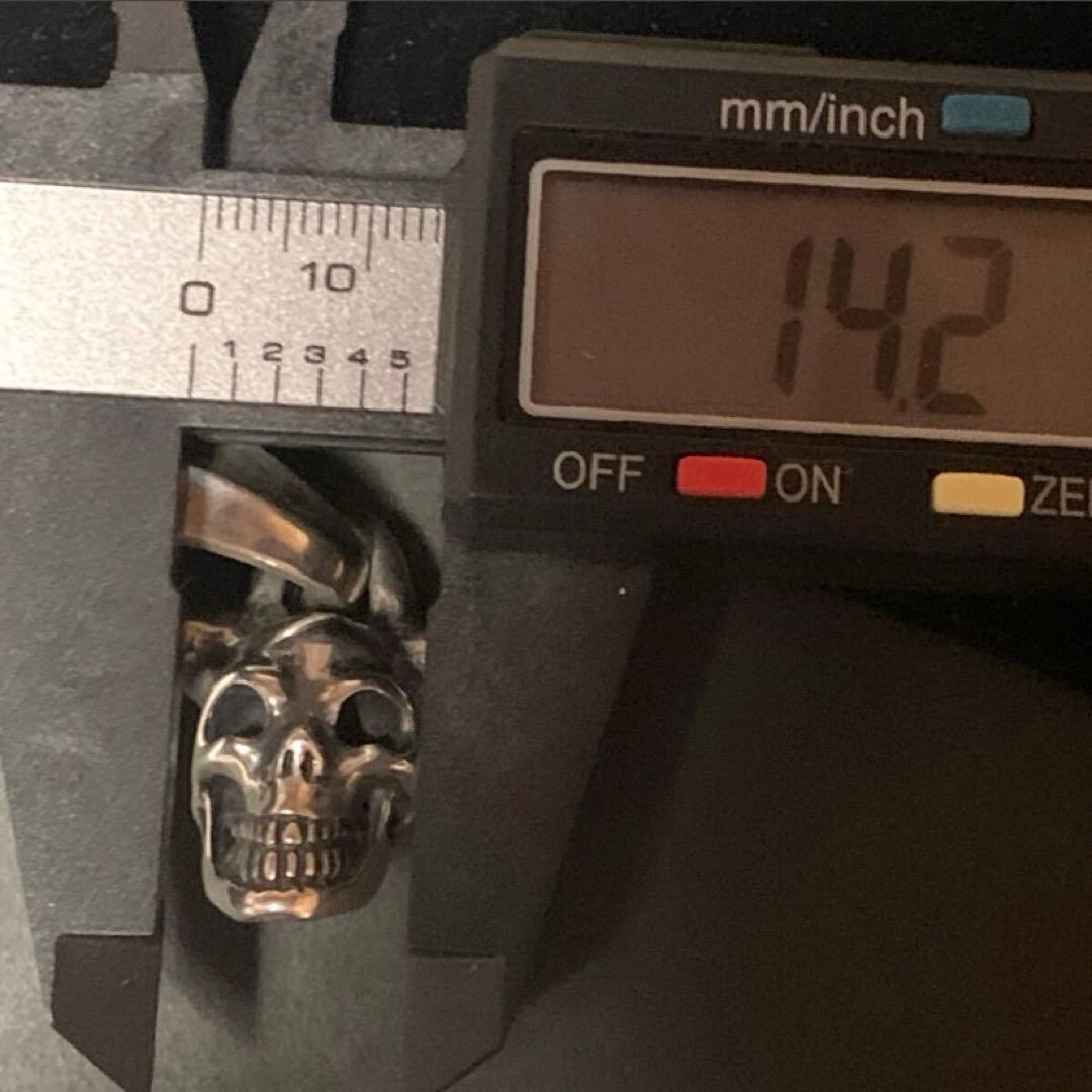 新品 Gabor ウルトラファザー シェブロンベイル ミラクルスカル ペンダント