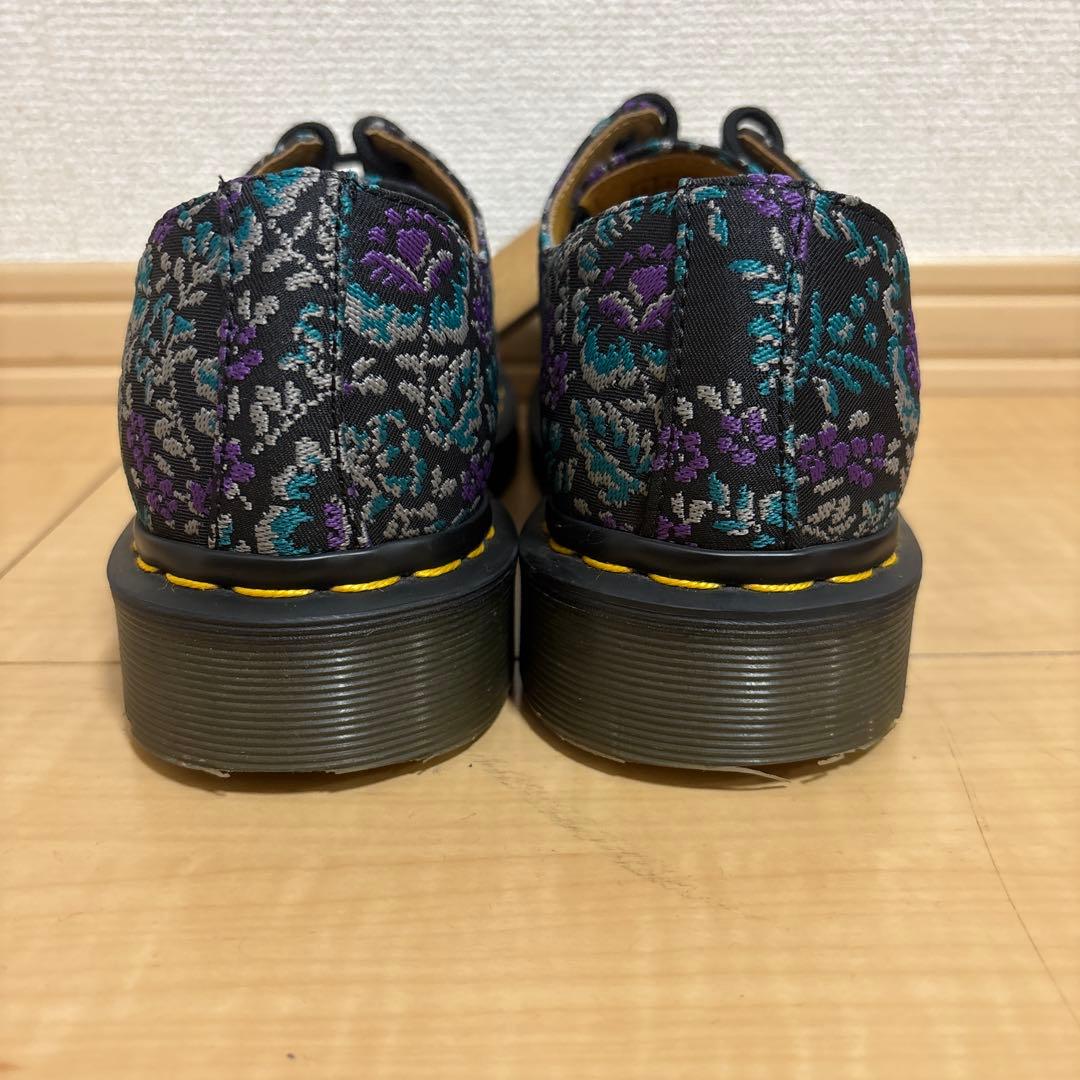 靴 Dr.Martens Floral Jacquard Oxord Shoes
