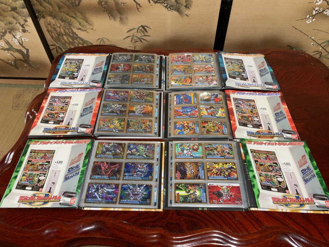 ＢＡＮＤＡＩ　ＳＤガンダムワールド等　コンプリートＢＯＸ　カードダス　まとめて