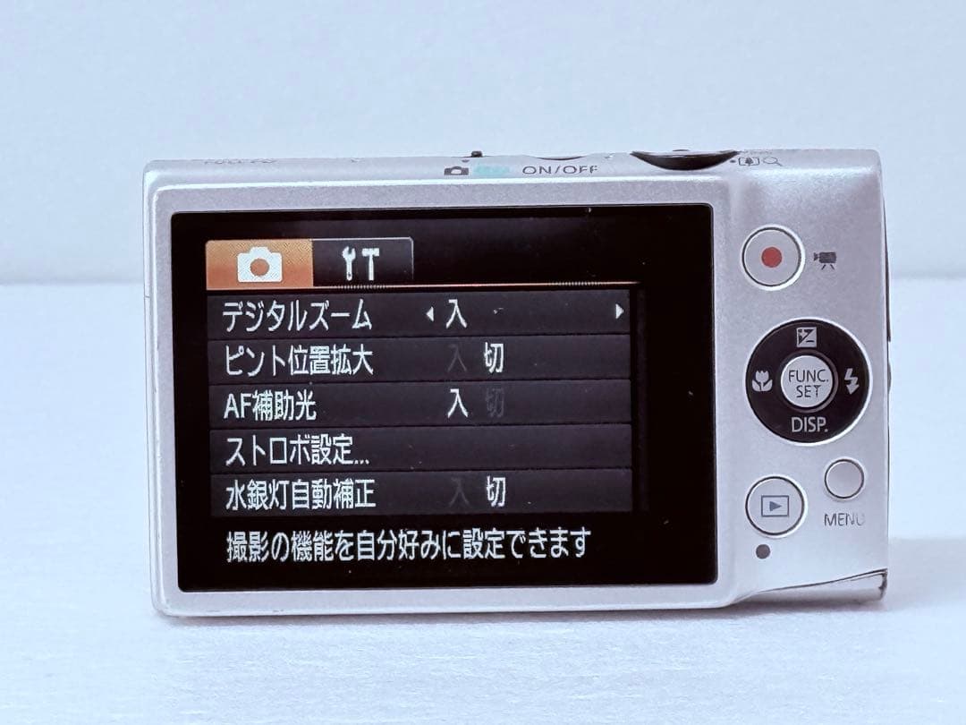 Canon IXY 220F シルバー 動作確認済 コンデジ シンプルデザイン