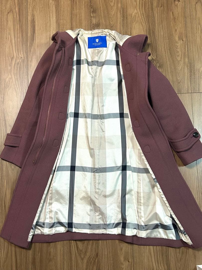 maimaiブルーレーベルクレストブリッジ　ダッフルコート　36サイズ