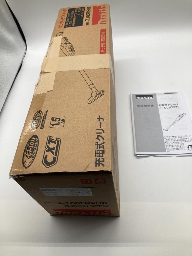 マキタ コードレス掃除機 CL108FDSHW カプセル式