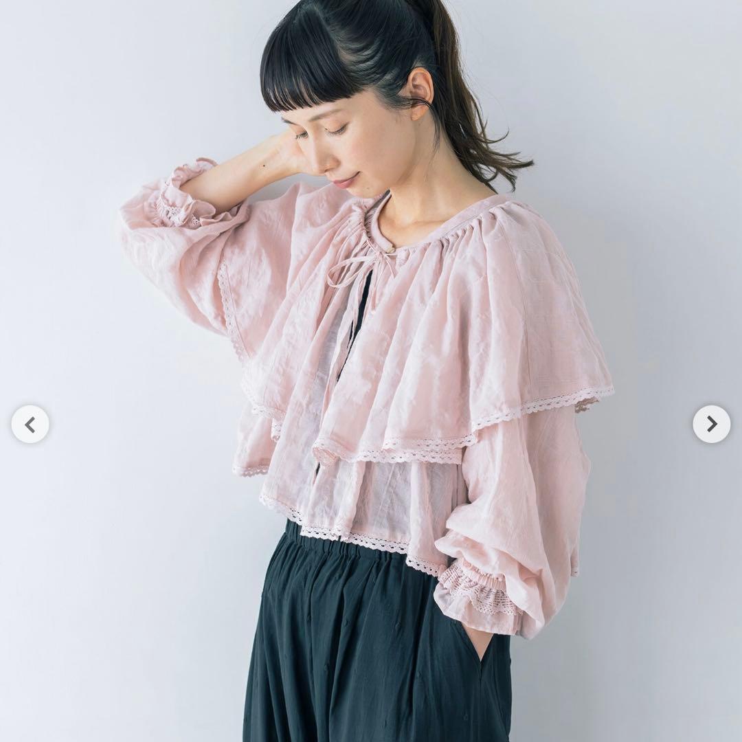 新品タグ付き　サマンサモスモス　kazumi　ボレロ　ピンク