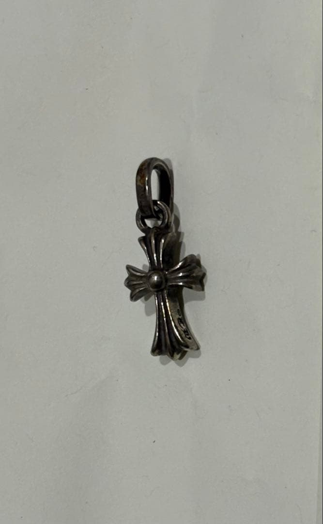 クロムハーツ ベビーファット チャーム ネックレス シルバー ホノルル