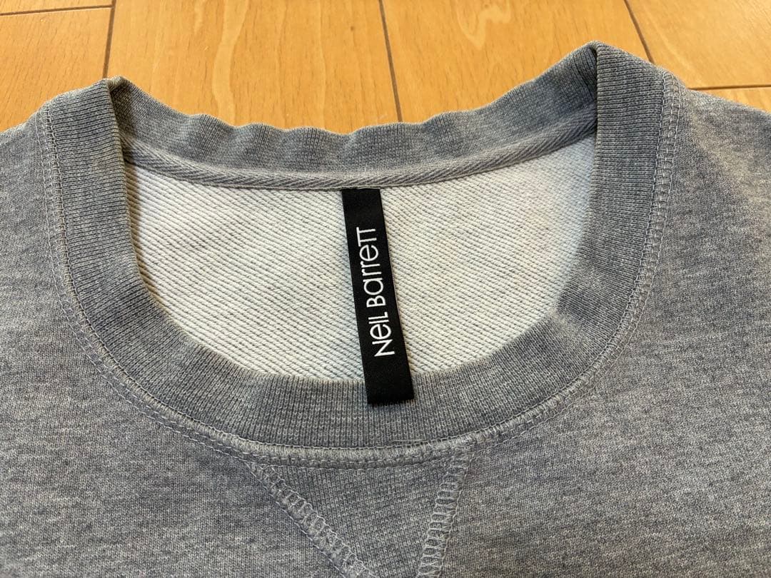 NEIL BARRETT ニールバレット　切り替え　スウェット　XS