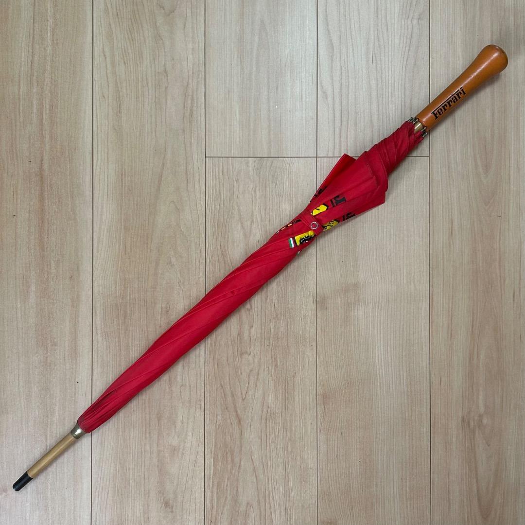 【希少・未使用】Ferrari フェラーリ 傘 アンブレラ ビンテージ F1