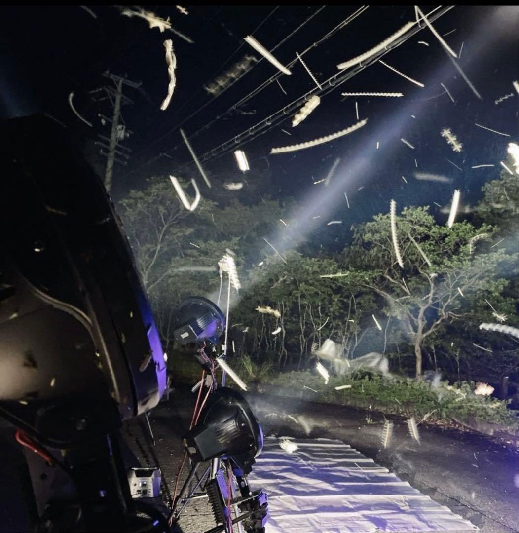 強力 HID7インチ 出力調整可能 紫外線強化バルブ灯火採集 ライトトラップ