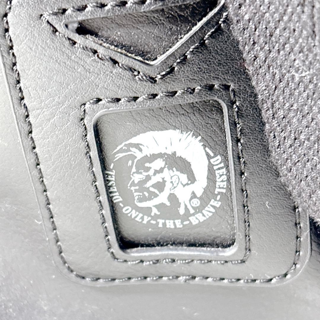DIESEL ディーゼル　ブレイブマン　レザー　ショルダーバック　A4 ブラック