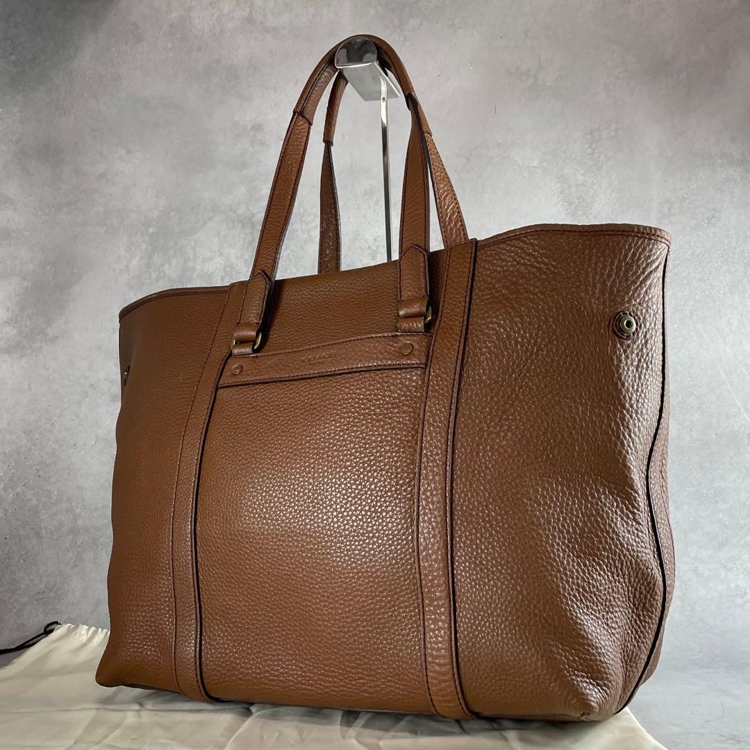 入手困難✨ コーチ coach トートバッグ ビジネスバッグ レザー ブラウン