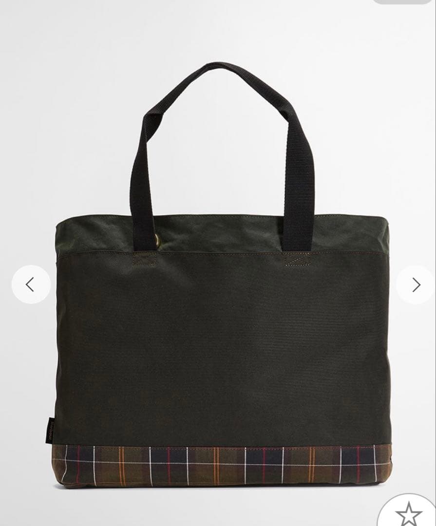 完売品　Barbourバブアー　Fieldワックストートバッグ