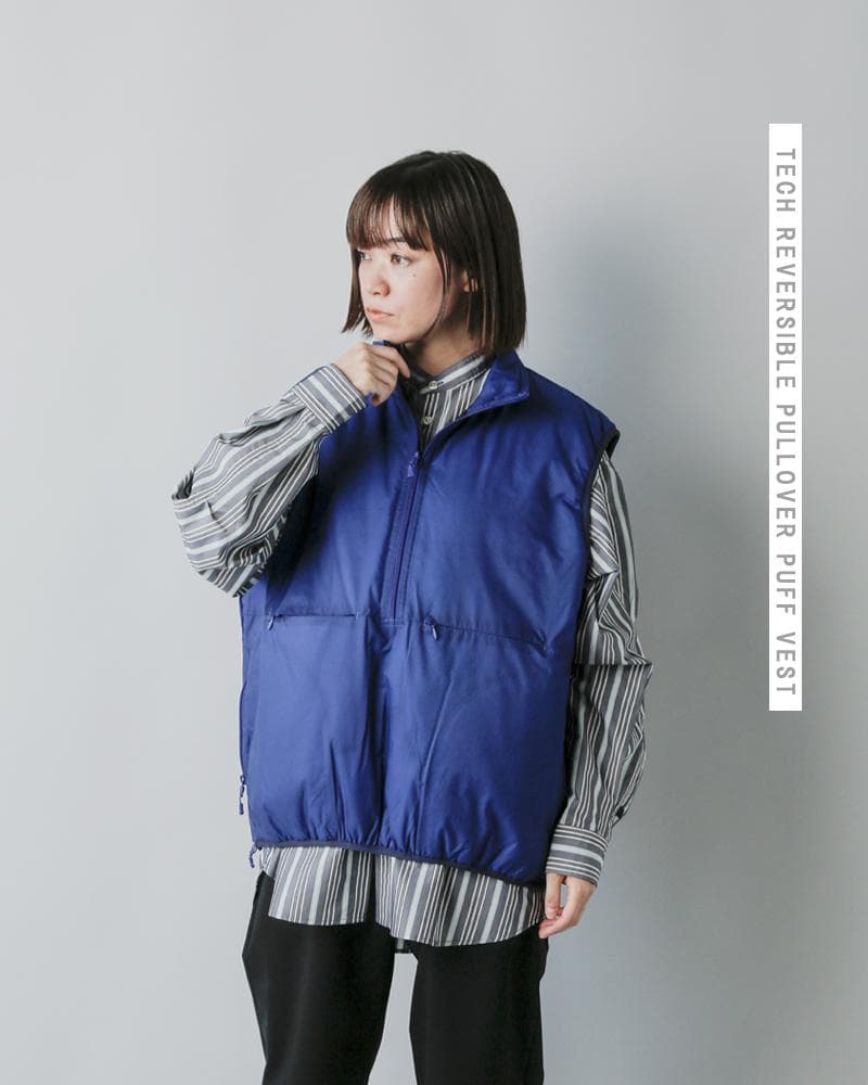 ジャケット・アウター daiwa pier39 TECH REVERSIBLE PUFF VEST
