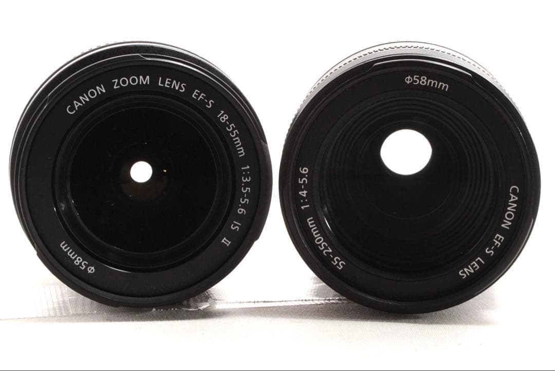 手ブレ補正Wレンズ❤️Canon EOS 60D❤️ステップアップ機❤️S数極小