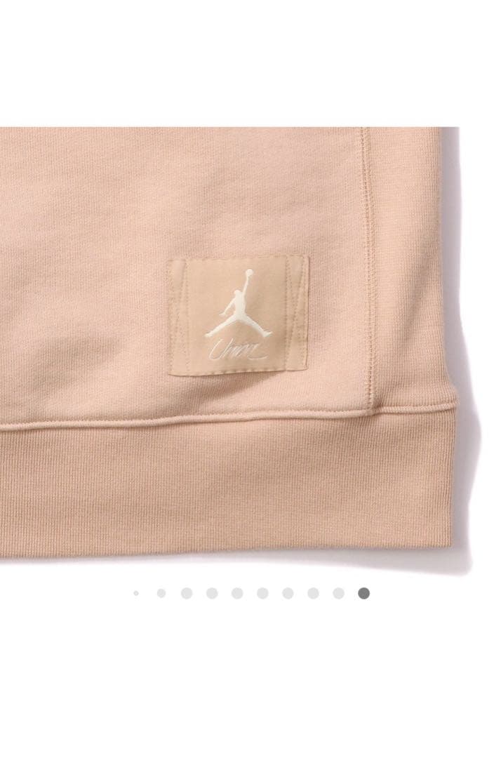 トップス NIKE JORDAN UNION FLEECE HOODIE BEIGE XS
