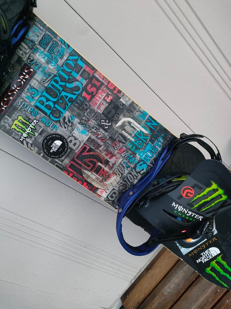 Burton 151cm スノーボード Fluxビンディング付き