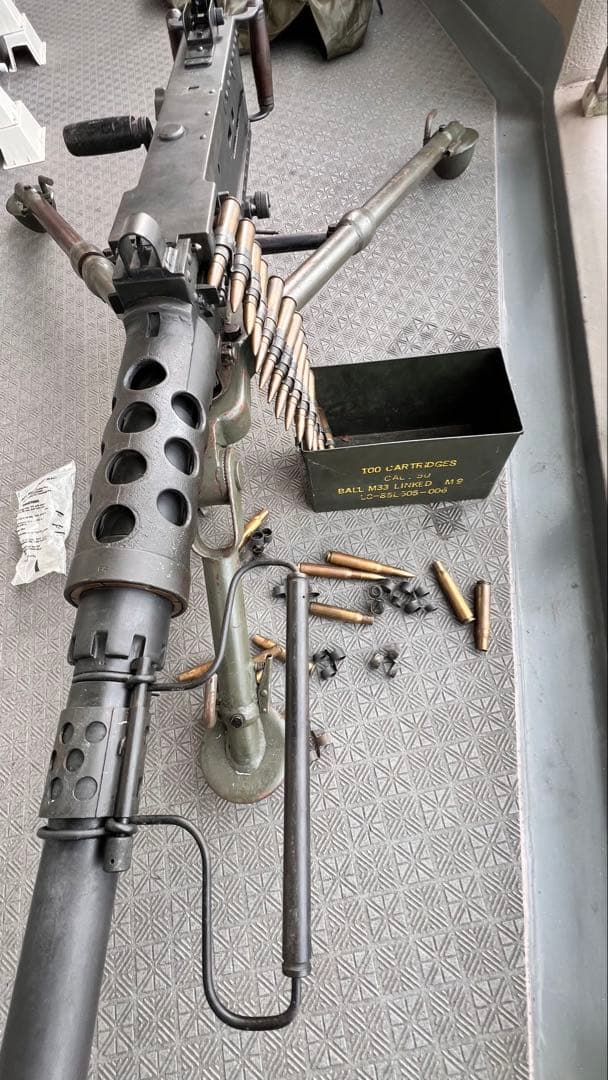 ブローニングM2 無稼動 トライポッド T&Eセット