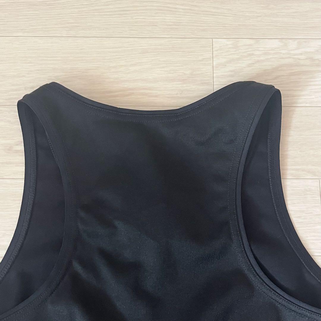 美品 GUCCI ×ノースフェイス スリーブレストップ Lサイズ レディース 黒