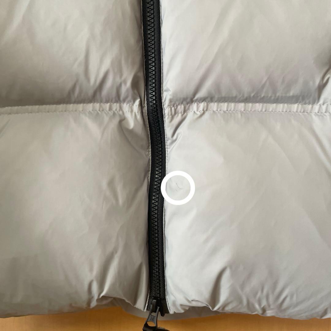 Matin Kim マーティンキム ショート丈 ダウンジャケット グレー