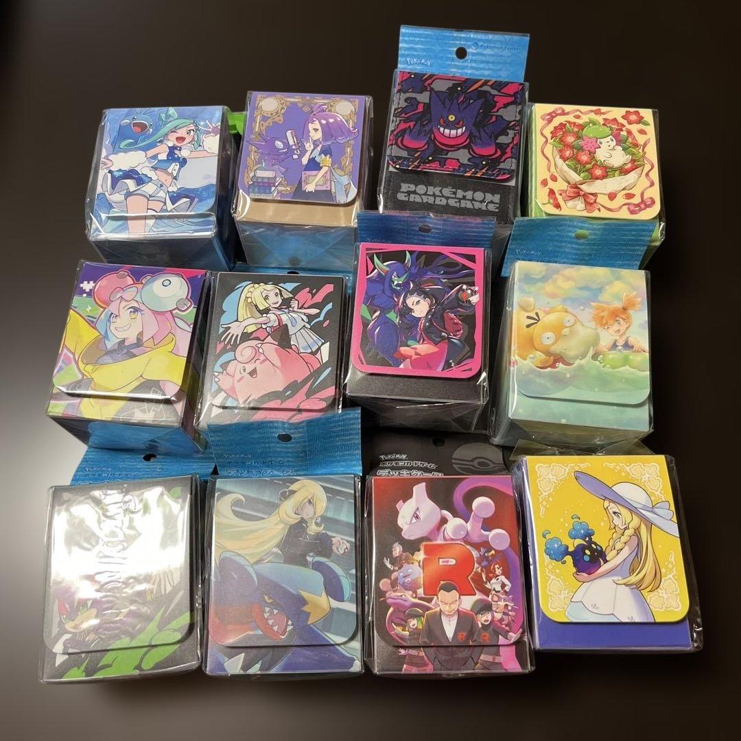 ポケモンカード　デッキケースまとめ売り　12個